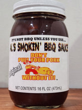 Load image into Gallery viewer, Al&#39;s Smokin&#39; BBQ Sauce Original 16 oz