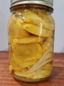 Squash Pickles 16 oz