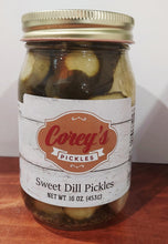 Load image into Gallery viewer, Sweet Dill Pickles 16 oz