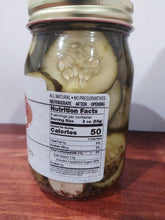 Load image into Gallery viewer, Sweet Dill Pickles 16 oz