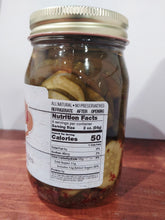 Load image into Gallery viewer, Hot &amp; Sweet Dill Pickles 16 oz
