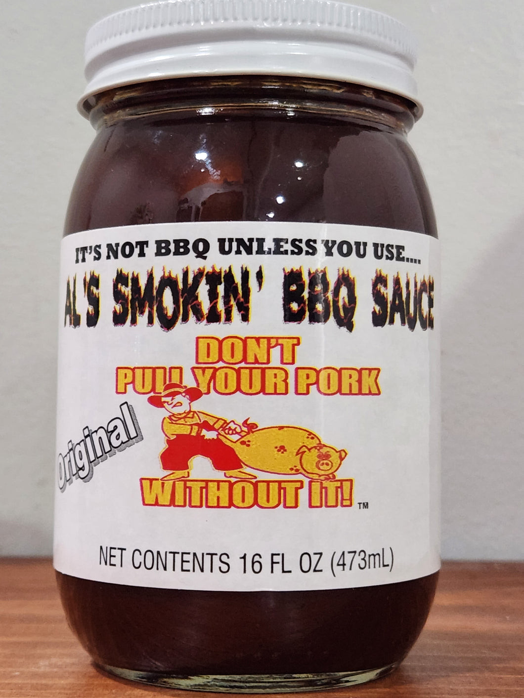 Al's Smokin' BBQ Sauce Original 16 oz