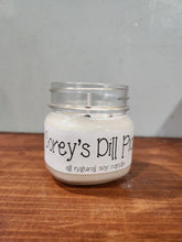 Load image into Gallery viewer, Corey&#39;s Dill Pickle All Natural Soy Candle, Local Hand Poured