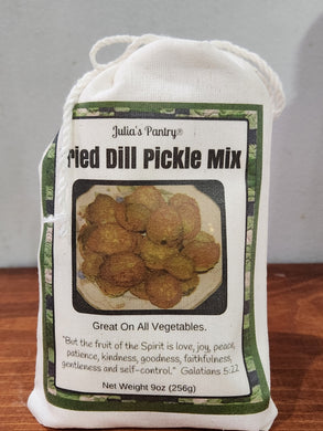 Fried Dill Pickle Mix 9 oz Cloth Bag