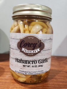 Habanero Garlic 16 oz