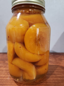 Hot Peaches 32 oz Quart