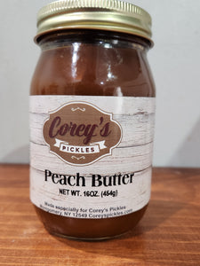 Peach Butter 16 oz