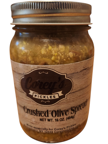Spicy Crushed Olive Spread 16 oz