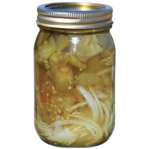Pickled Green Tomatoes 16 oz