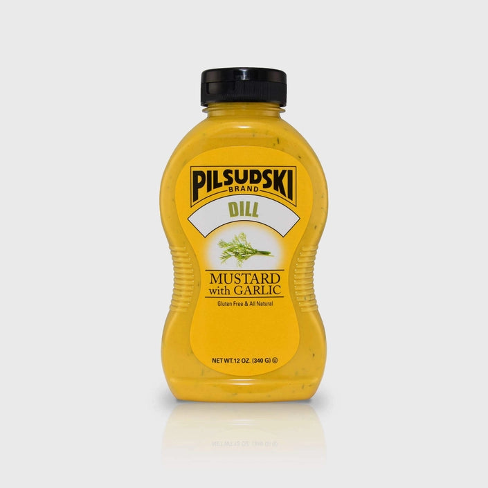 Pilsudski Mustard Garlic Dill 12 oz