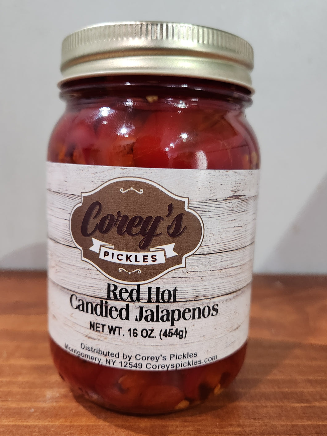 Red Hot Candied Jalapenos 16 oz