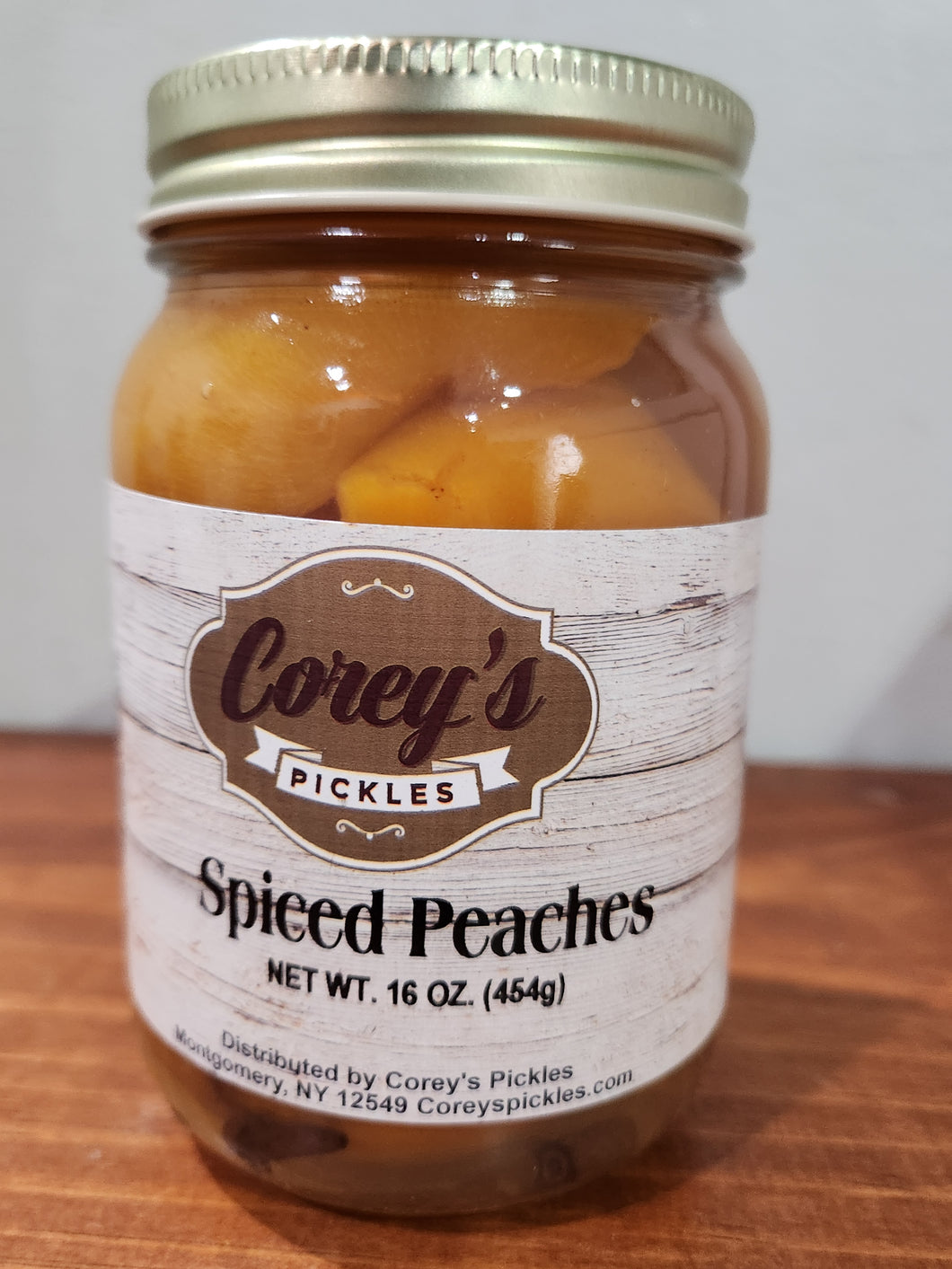 Spiced Peaches 16 oz