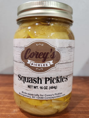 Squash Pickles 16 oz