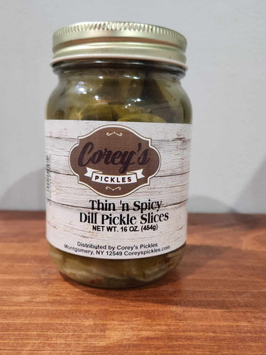 Thin 'n Spicy Dill Pickles Slices 16 oz