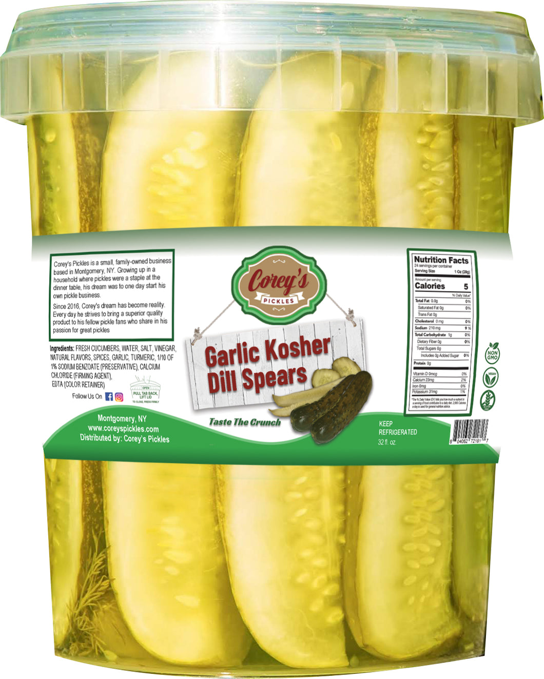 Garlic Kosher Dill